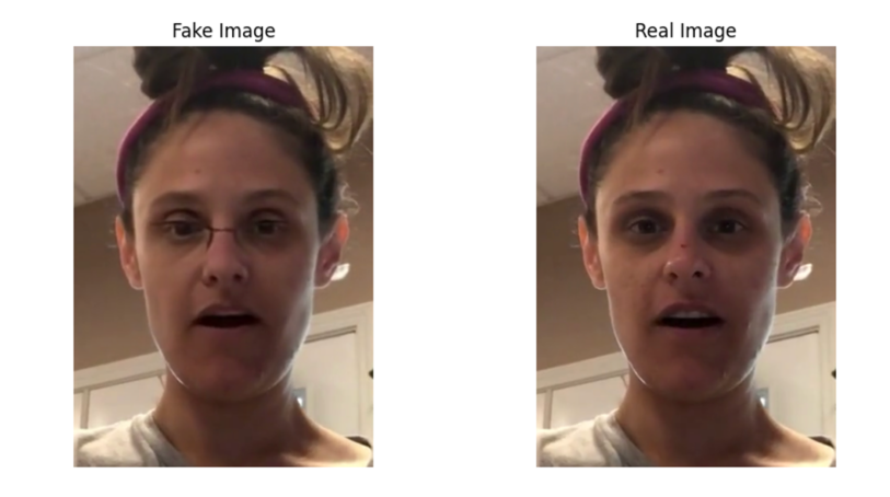 Figure 1 Real vs DeepFake